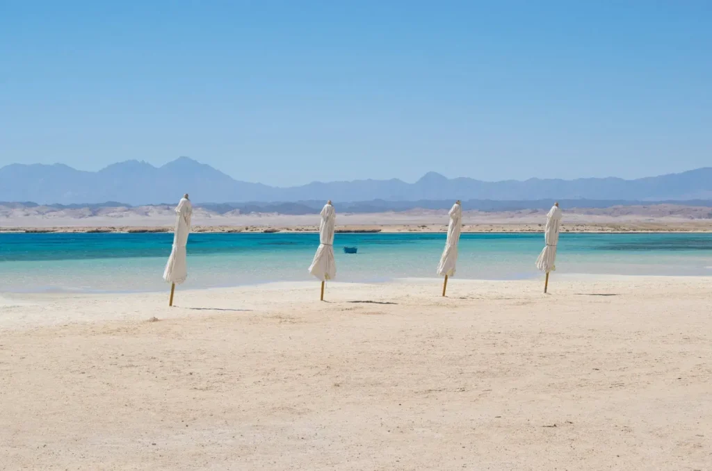 La spiaggia di sharm el luli a Marsa Alam