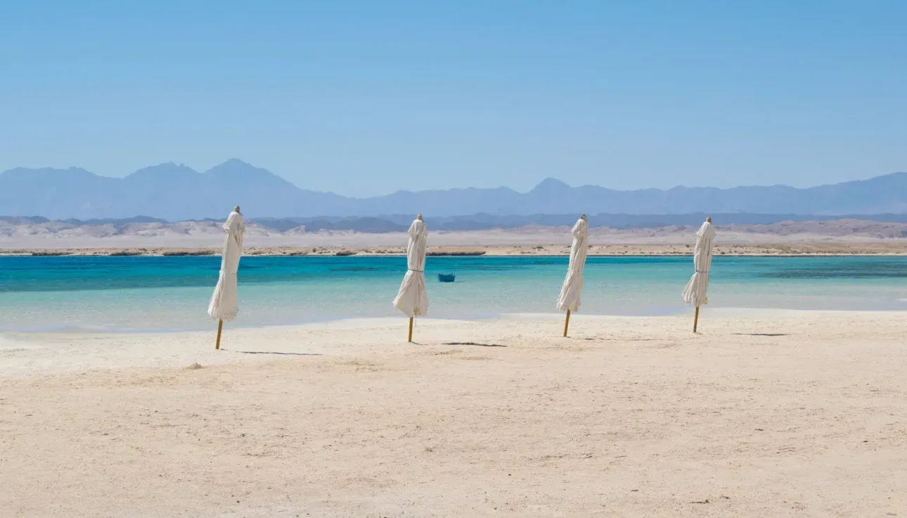 La spiaggia di sharm el luli a Marsa Alam