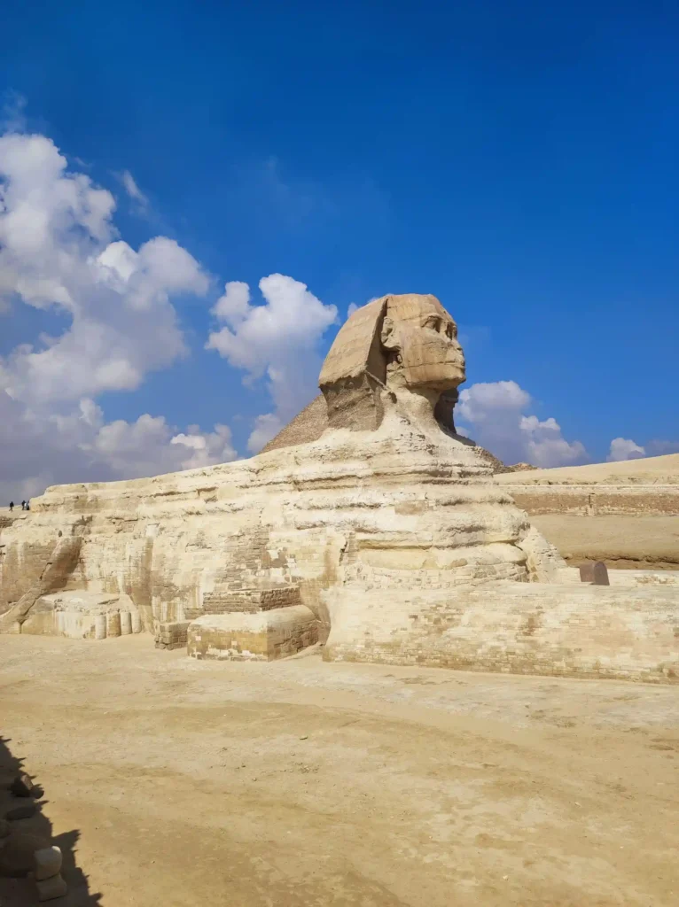 Sfinge di Giza durante il Tour 2 Giorni da Hurghada al Cairo in auto