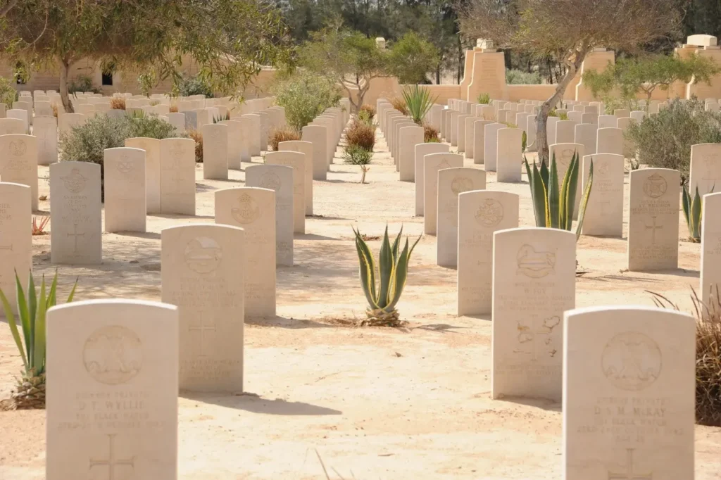 Cimieri militari ad El Alamein